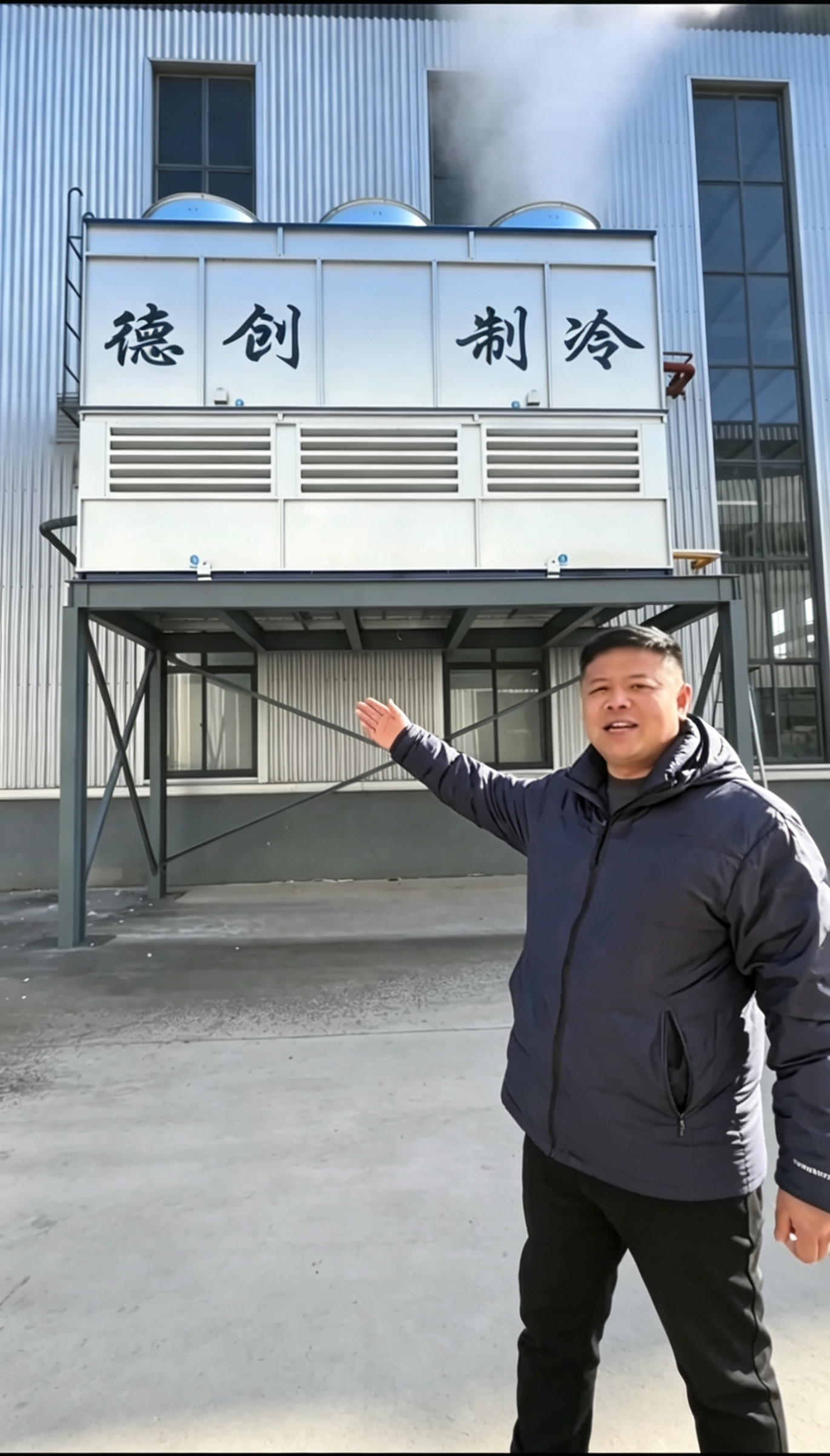 遵化煜达1000平米速冻冷库生产线
